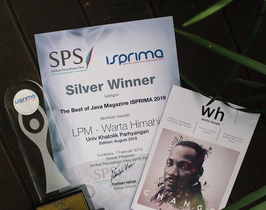 Warta Himahi, Mendapatkan Silver Winner of the Best of Java Magazine
