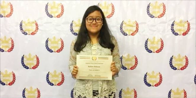 Raihan Zahirah menjadi Director Dewan dalam ajang Model United Nations