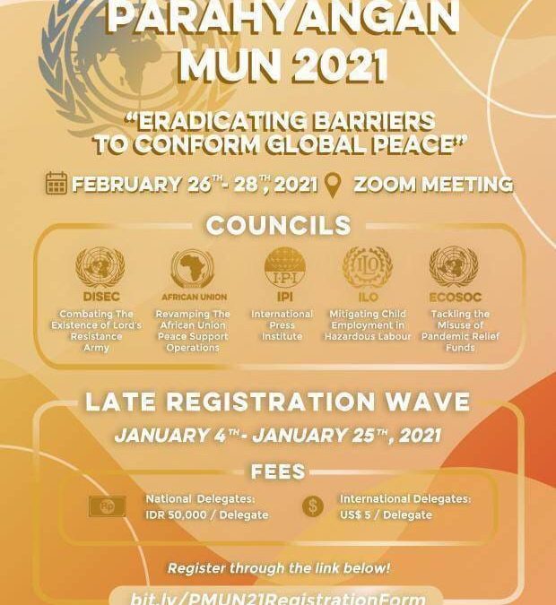 Parahyangan Model United Nation (PMUN) 2021